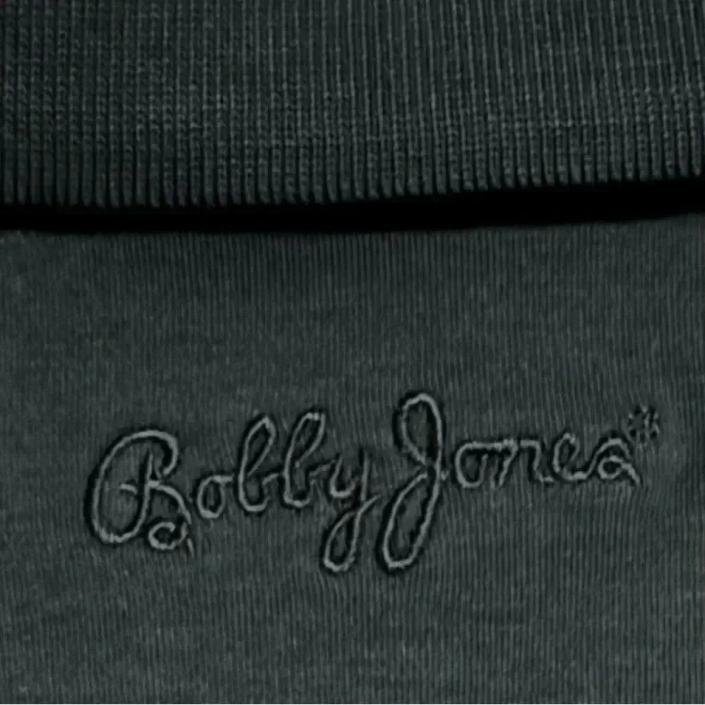 NWT BOBBY JONES Players 100% Peruvian Cotton Black Fallen Oak Golf Polo Size XL